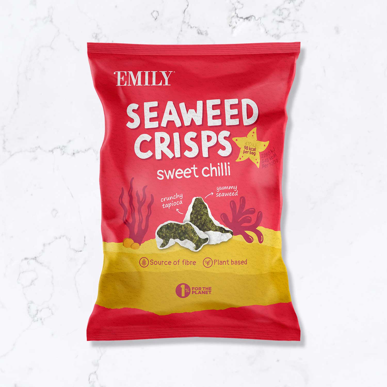 EMILY Sweet Chilli Seaweed Crisps