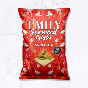 EMILY Sriracha Seaweed Crisps Share Bag