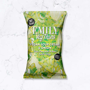 EMILY Veg Thins Vegan Sour Cream & Onion